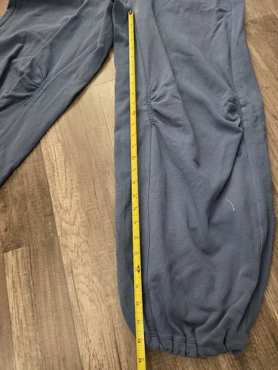 FREE PEOPLE MOVEMENT onesie Slate Blue Jumpsuit with Drawstring Boho Yoga - Picture 13 of 16